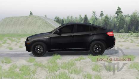 BMW X6 M pour Spin Tires