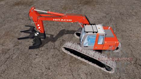 Hitachi ZX110 feller buncher für Farming Simulator 2015