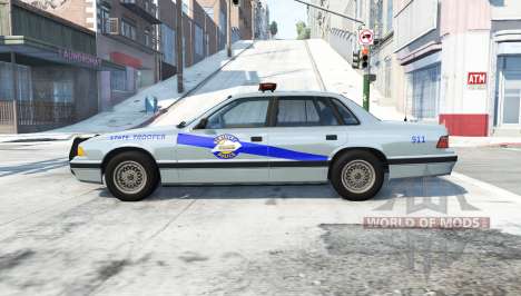 Gavril Grand Marshall kentucky state police v4.0 für BeamNG Drive