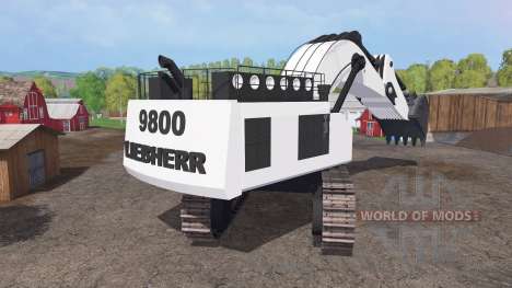 Liebherr R 9800 pour Farming Simulator 2015
