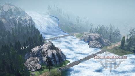 Wasserfall für Spintires MudRunner