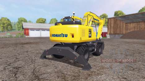 Komatsu PW160-7 für Farming Simulator 2015