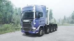 Scania R730 10x10 pour MudRunner