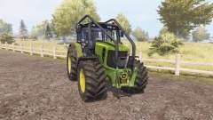 John Deere 7530 Premium forest pour Farming Simulator 2013