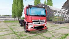 Mercedes-Benz Antos 2540 hooklift pour Farming Simulator 2017