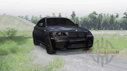 BMW X6 M pour Spin Tires