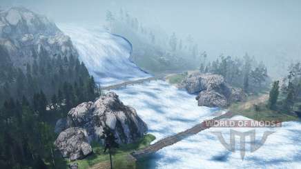 Wasserfall für MudRunner