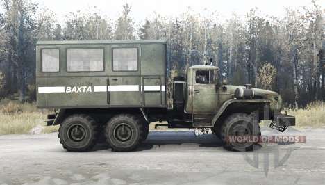 Ural 4320-10 für Spintires MudRunner