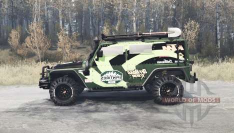 Jeep Wrangler (JK) diesel für Spintires MudRunner