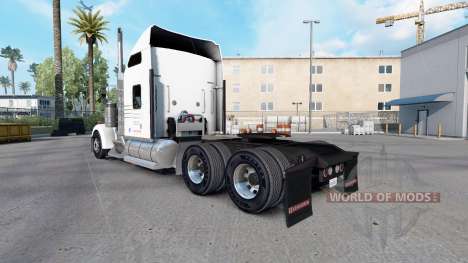 Haut Hunt Trucking-truck Kenworth W900 für American Truck Simulator