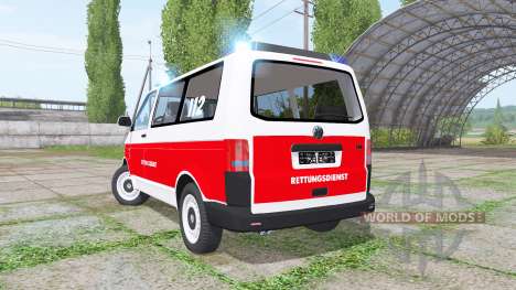 Volkswagen Transporter (T5) rettungsdienst für Farming Simulator 2017