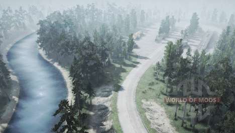 Dangerous road pour Spintires MudRunner