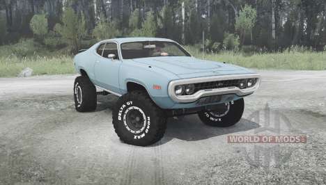 Plymouth GTX 1971 (GR2-RS23) off-road pour Spintires MudRunner