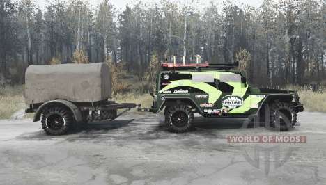 Jeep Wrangler (JK) diesel pour Spintires MudRunner