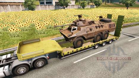 Military cargo pack v2.2.1 für Euro Truck Simulator 2