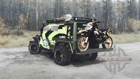 Jeep Wrangler (JK) diesel für Spintires MudRunner