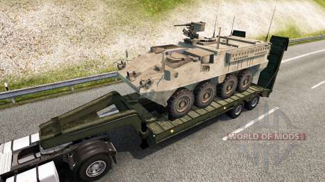 Military cargo pack v2.2.1 für Euro Truck Simulator 2