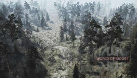 La forêt jeu de 4 pour Spintires MudRunner