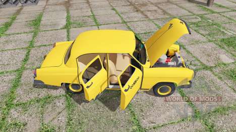 GAZ 21 Wolga taxi für Farming Simulator 2017