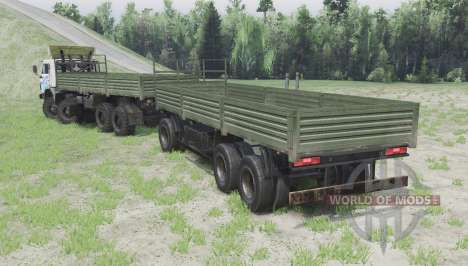 KamAZ 63501 Mustang v1.3 pour Spin Tires