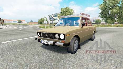 Russian traffic pack v1.7.1 für Euro Truck Simulator 2