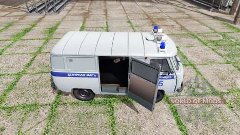 UAZ 3909 Polizei für Farming Simulator 2017