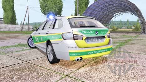 BMW 530d Touring (F11) polizei bayern pour Farming Simulator 2017