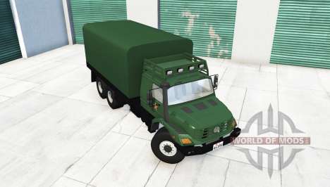 Mercedes-Benz Zetros 2733 A chinese army für BeamNG Drive