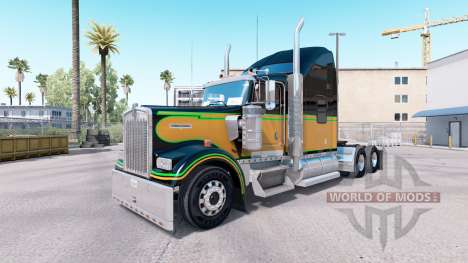 Haut JA.Emanzipation Tag auf die LKW-Kenworth W9 für American Truck Simulator