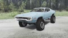 Plymouth GTX 1971 (GR2-RS23) off-road pour MudRunner