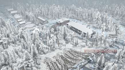 Wald-Spiel-3 - Winter-Saison für MudRunner