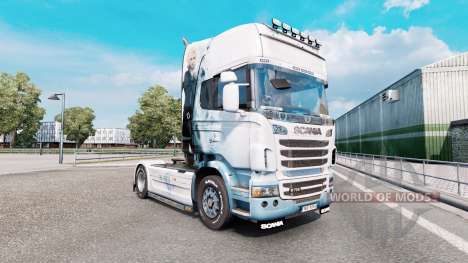 Final Fantasy de la peau pour le camion Scania R pour Euro Truck Simulator 2