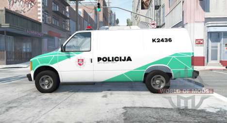 Gavril H-Series Lithuanian Police v1.1 pour BeamNG Drive