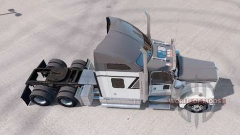 Haut Gray auf den truck Kenworth W900 für American Truck Simulator