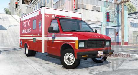 Gavril H-Series F.N.Y.C ambulance für BeamNG Drive