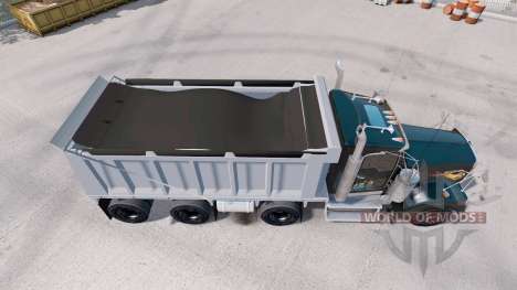 Kenworth W900 dump truck v1.1 für American Truck Simulator