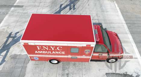 Gavril H-Series F.N.Y.C ambulance für BeamNG Drive