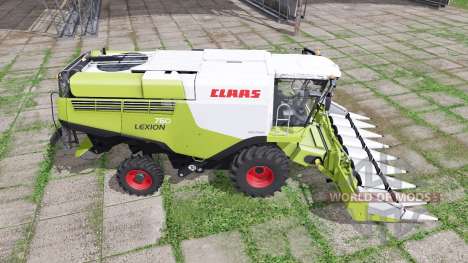 CLAAS Lexion 760 stage iv pour Farming Simulator 2017