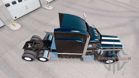 La peau Métallique peut être Peint pour le camio pour American Truck Simulator