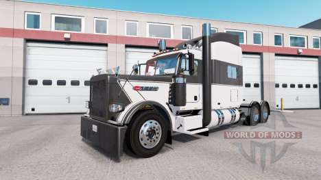 Début de Xmass de la peau pour le camion Peterbi pour American Truck Simulator
