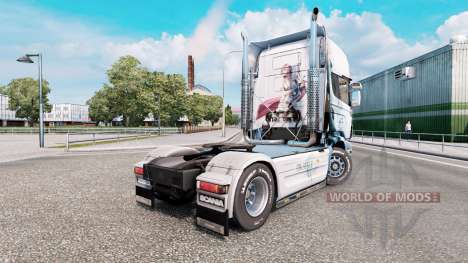 Final Fantasy skin für den truck-Scania R-Serie für Euro Truck Simulator 2