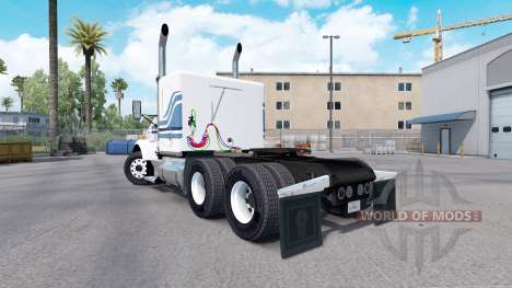 MTV peau pour Kenworth T800 camion pour American Truck Simulator