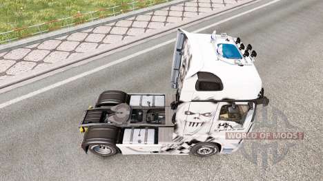 Скин Iron Maiden на Mercedes-Benz Actros MP4 pour Euro Truck Simulator 2