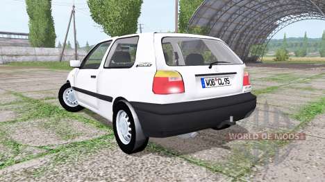 Volkswagen Golf (Typ 1H) 1995 v2.0 pour Farming Simulator 2017