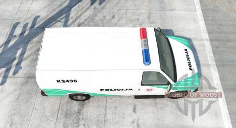 Gavril H-Series Lithuanian Police v1.1 für BeamNG Drive