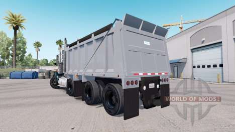 Kenworth W900 dump truck v1.1 pour American Truck Simulator