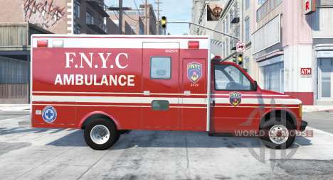 Gavril H-Series F.N.Y.C ambulance pour BeamNG Drive