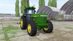 John Deere 4560 v1.3 für Farming Simulator 2017