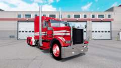 Haut Rot auf Rollin Transport Peterbilt 379 tractor für American Truck Simulator