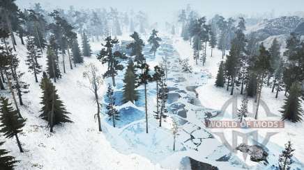 L'hiver, la Sibérie v1.1 pour MudRunner